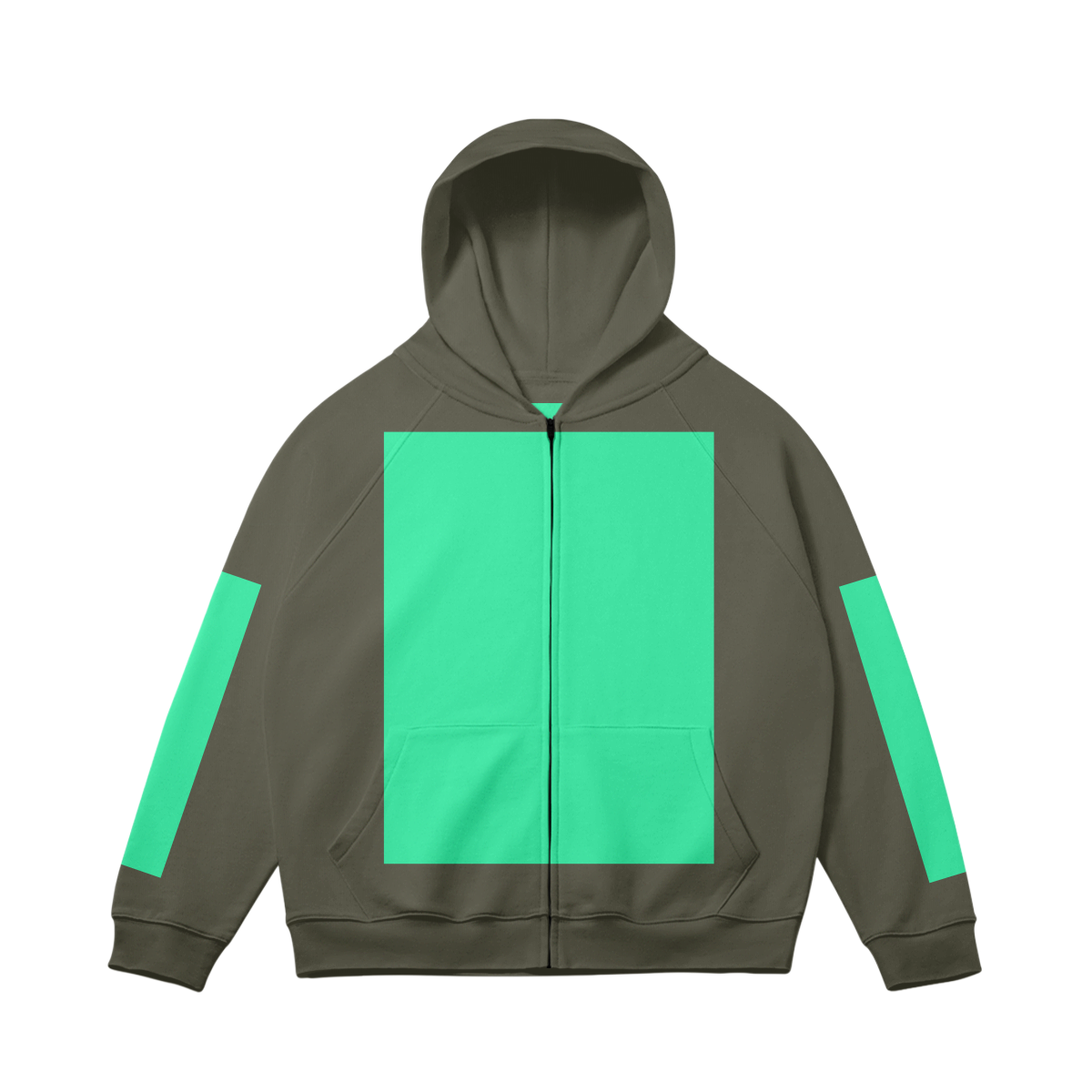 Luxury Zip-Up Hoodie