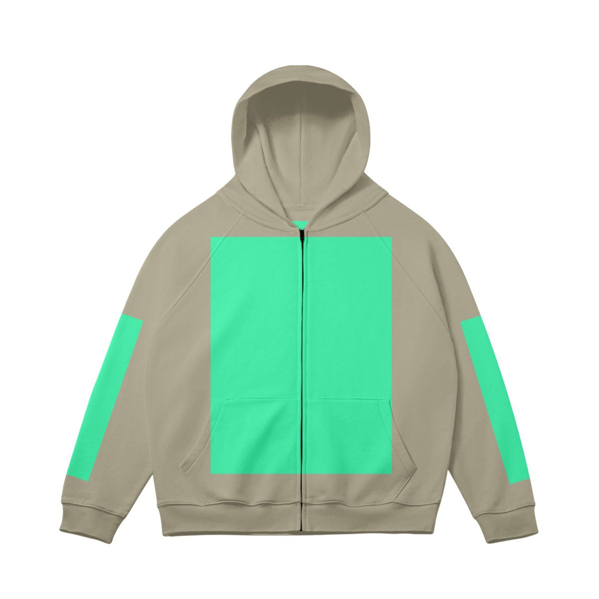 Luxury Zip-Up Hoodie